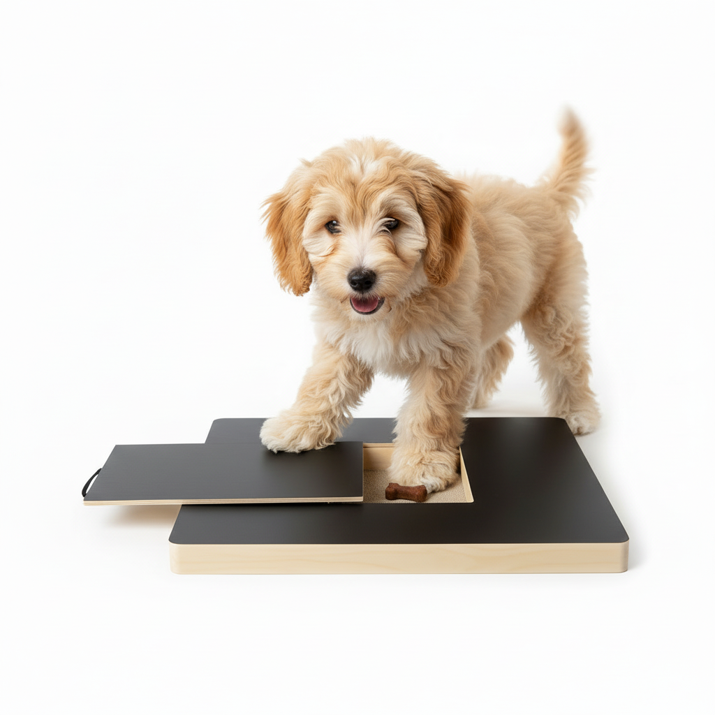 Square Cavoodle scratching board